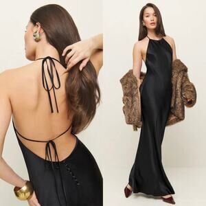 Reformation Jeany Silk Maxi Dress